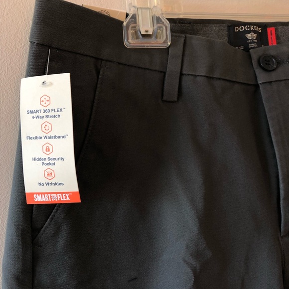 Dockers Men's Gray Chinos - Picture 2 of 4